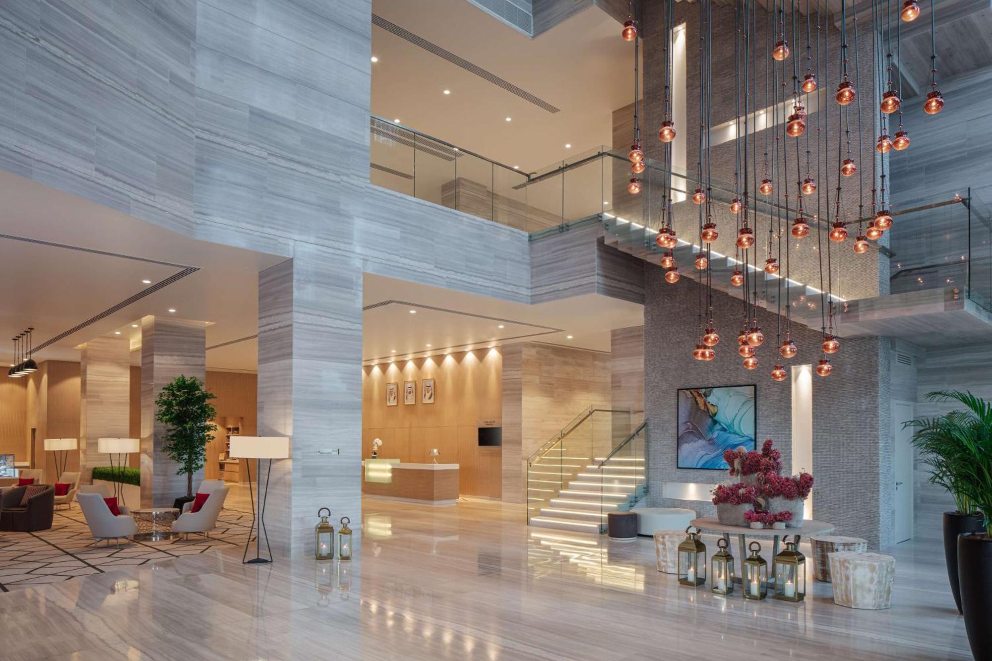 Doubletree By Hilton Fujairah City ภายนอก รูปภาพ Lobby