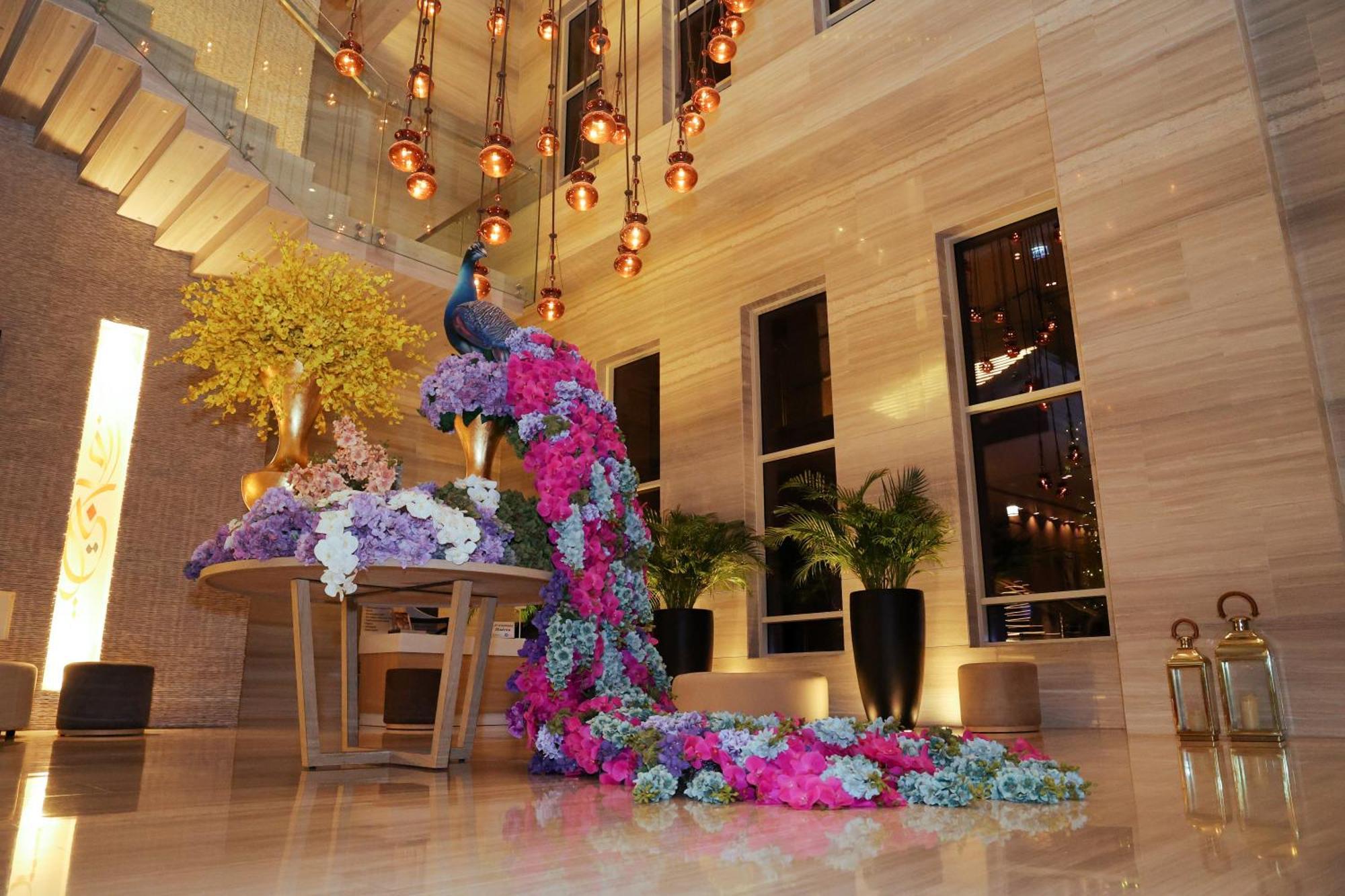 Doubletree By Hilton Fujairah City ภายนอก รูปภาพ The lobby of the Taj Mahal Palace